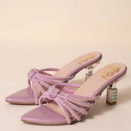 VANSON SHOES Slim Heeled Mules-15