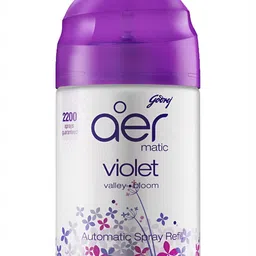Godrej aer Matic Violet Valley Bloom Automatic Air Freshener Refill-10