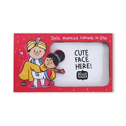 Alicia Souza Red & Yellow 1 Pieces MDF Table Photo Frames-6