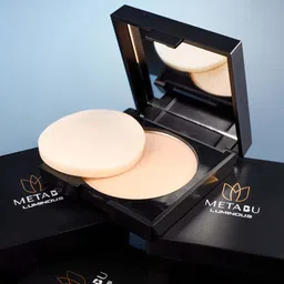 METABU Luminous Compact Powder With Vitamin E - 8g - Chestnut 05-40