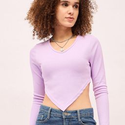 Mayra Women Round Neck Fitted Crop Top-picture-33