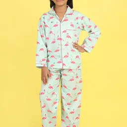 Knitting Doodles Kids Conversational Printed Pure Cotton Night suit-picture-56