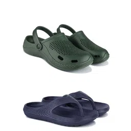 PENNEN Pack Of 2 Clogs & Thong Flip-Flops-picture-35