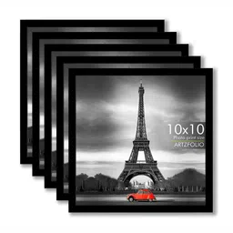 ArtzFolio Black 5 to 7 Pieces Wood Wall Photo Frames-image-88