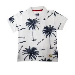 DIEGO FELIPE Boys White Tshirts-19
