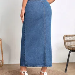 BAESD A-Line Midi Skirt image 2