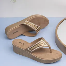 Inc 5 Women Embellished Wedge Heel Sandals-picture-38