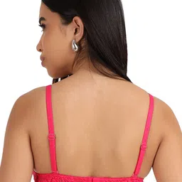 SELFCARE Abstract Bra Half Coverage Lightly Padded image 3