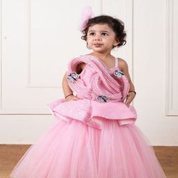 Li'l Angels Net Fit & Flare Dress-picture-19