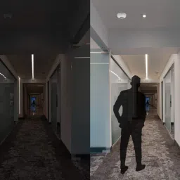 GIANT IMPEX PIR Motion Sensor With 360 Degree Switch with Light Sensor Wired Sensor Security System image 4