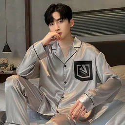 StyleCast Men Printed Shirt With Pyjama Night Suit-picture-35