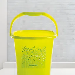 Nayasa Green Funk Plastic Bucket Strong and Durable - 18 L-15