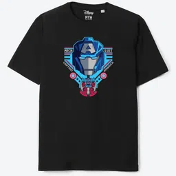Wear Your Mind Boys Avengers Printed Pure Cotton Applique T-shirt-21