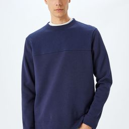 Koton Men Round Neck Pullover Sweatshirt-image-22