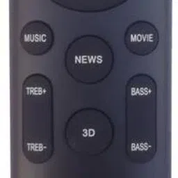 miracles in hand REMOTE COMPATIBLE WITH SOUNDBAR REMOTE(PLEASE MATCH THE IMAGE) ZEBRONICS Remote Controller-image-25