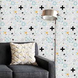 ArtzFolio Printed UV-Resistant Anti-Bacterial Minimalistic Geometric Elements Peel & Stick Wallpaper-picture-5