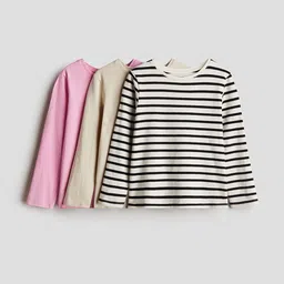 H&M 3-Pack Long-Sleeved Tops-picture-26