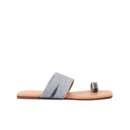 Saagah Women Colourblocked Open Toe Flats-44