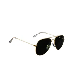 IFLASH Unisex Lens & Gold-Toned Aviator Sunglasses AVIAT GLAS GOLD GREEN-GREEN-picture-48