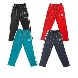 IndiCrafts Boys Set Of 4 Solid Cotton Track Pants-picture-21