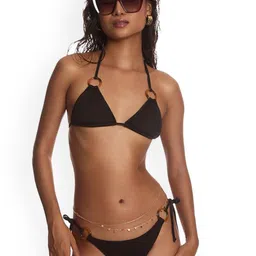 Lemonlords Women Textured Ring Bikini Bottom-15