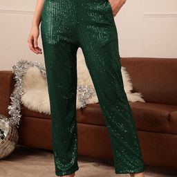 CORSICA Women Embellished Non Iron Trousers-picture-17
