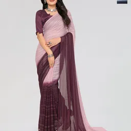 Moda Rapido Set of 2 Striped Satin Saree-picture-44