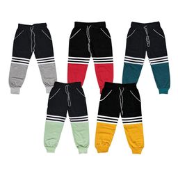 BAESD Kids Pack Of 5 Cotton Mid-Rise Joggers-picture-14