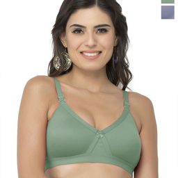 College Girl Pack Of 2 Full Coverage Lightly Padded Minimizer Bra-image-90