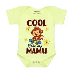 Arvesa Cool Like My Mamu Printed Bodusuit-image-45