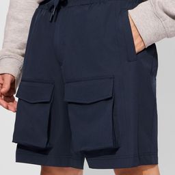 The Souled Store Men Mid-Rise Cargo Shorts-image-44
