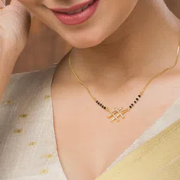 Jewelry Miguel Gold-Plated Mangalsutra-image-79