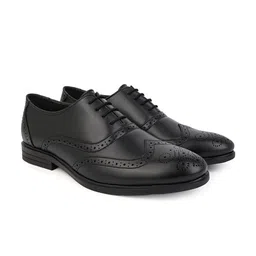 House of Pataudi Men Formal Oxford Shoes-image-48