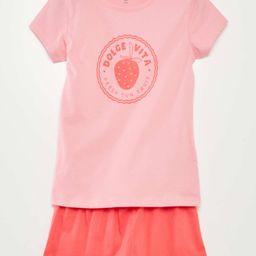 KIABI Girls Printed T-shirt with Shorts-picture-37