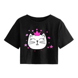 LOVO Print Cotton Crop Top-image-86