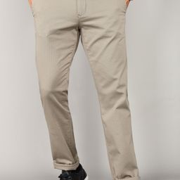 killer Men Slim Fit Grey Cotton Blend Trousers-picture-18