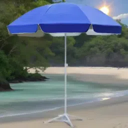 7ft Lawn Umbrella for Terrace and Balcony With Stand – All Weather Use Umbrella-picture-13