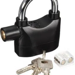 Sheling Anti Theft System Security Pad Lock with Burglar Smart Alarm Siren Motion Sensor Alarm Lock-A63 Waterproof Siren Alarm for Motorcycle Bike Bicycle Perfect Security (AL-163)-80