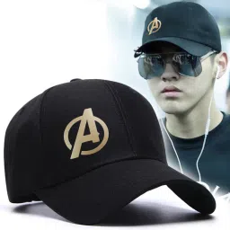 Solid, Self Design, Printed Sports/Regular Cap-picture-0