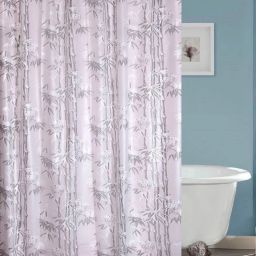 210 cm (7 ft) PVC Shower Curtain Single Curtain-image-35