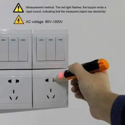 atozshop11 Non-Contact AC Voltage Tester Alert Pen Volt Test Meter Detector Sensor 90~1000V Analog Voltage Tester image 2