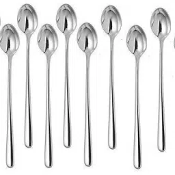 long handle set of 12 Stainless Steel Dessert Spoon Set-image-4