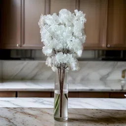 White Peach Blossom Artificial Flower-image-64