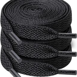 SHOESHINE Flat Shoelace For Athletic and Sneaker Shoes 120cm (3 Pair) Shoe Lace-image-100