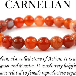 Crystal, Red Beads, Agate, Crystal, Jade, Quartz Bracelet-image-79