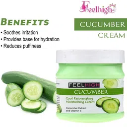 FEELHIGH Set Of 2 Cucumber Cream & Scrub - 500ml Each image 2