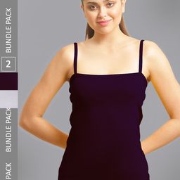 FBAR Pack Of 2 Non-Padded Bio Wash Camisoles-picture-35