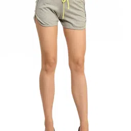 Cation Women Grey Shorts-image-15