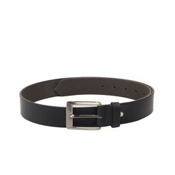 Pacific Gold Men Black Leather Belt-image-79