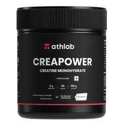 Athlab CreaPower Creatine Monohydrate,  Unflavoured  0.22 lb -21